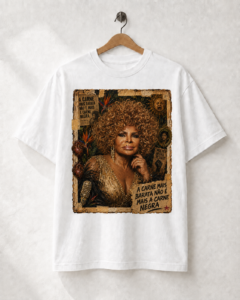 Camiseta Resistir é Criar: Elza Soares