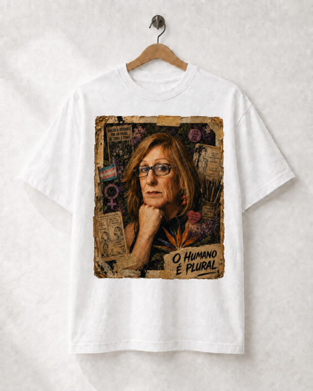 Camiseta Resistir é Criar: Laerte Coutinho