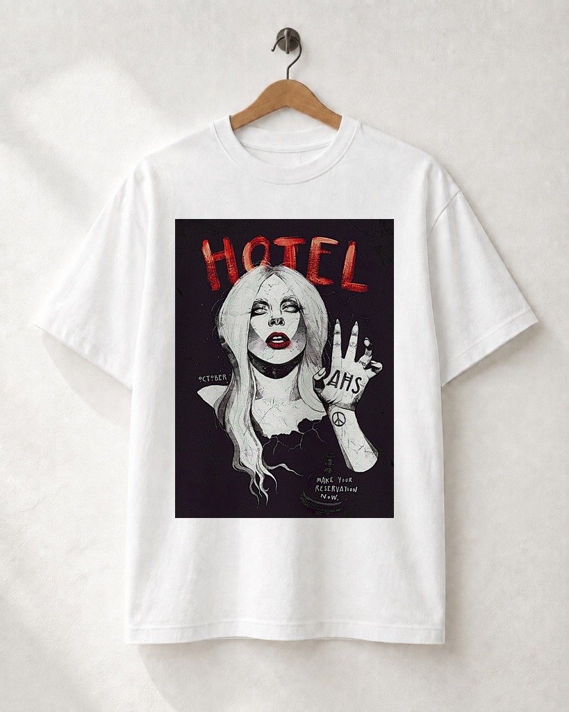 Mockup Camiseta Countess Cortez Vintage Poster Camiseta Pop Alt: Countess Cortez Vintage Poster - Imagem 1