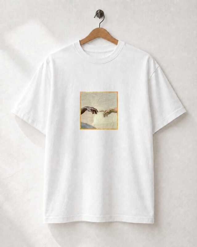 Camiseta Cult: Created in Image and Likeness