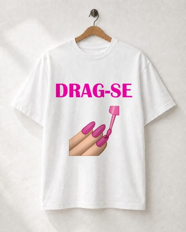 Camiseta Manifesto: Drag-se: Arte de Ser Livre