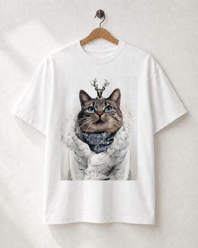 Camiseta Wild & Botanical: His Imperial Feline Majesty