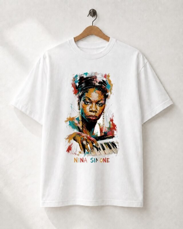 Camiseta It's Not Basic, Bitch: Nina Simone