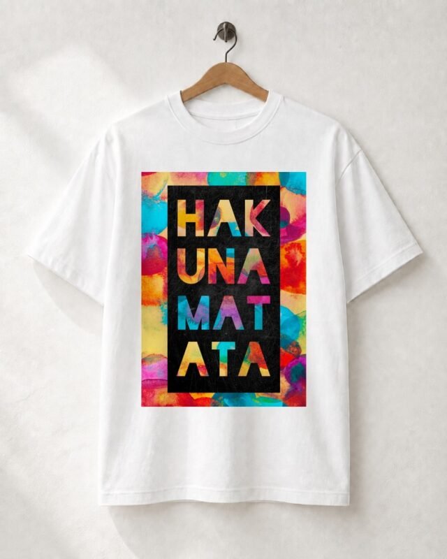 Camiseta Cult: No Worries Swahili Vibe
