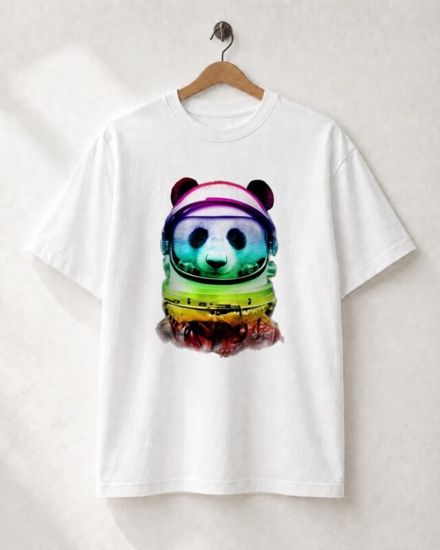 Camiseta Wild & Botanical: Pandonauta Cosmic Explorer