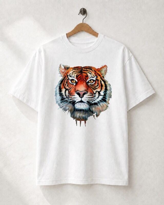 Camiseta Wild & Botanical: Roar of Power Tiger