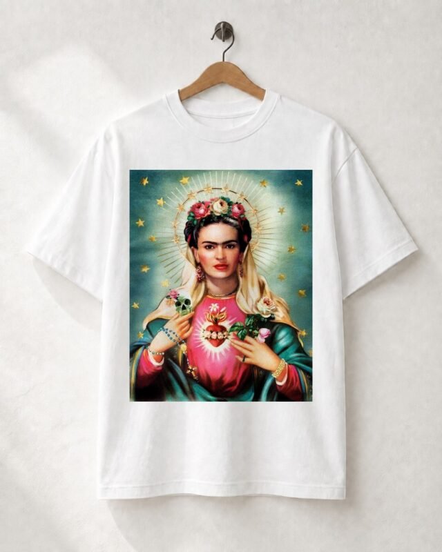 Camiseta Legends: Santa Frida Viva La Vida