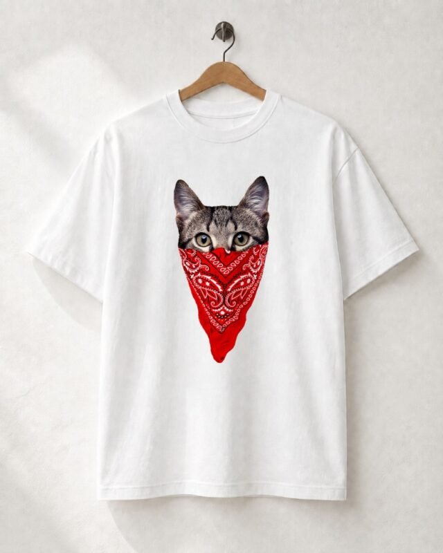 Camiseta Wild & Botanical: The Godcat Mobster